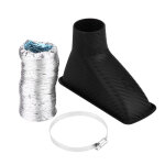 Kit d'entonnoir de tuyau d'entrée de turbo d'admission d'air de pare - chocs avant modifié par voiture ... Kit d'entonnoir de tuyau d'entrée de turbo d'admission d'air de pare - chocs avant modifié par voiture ...