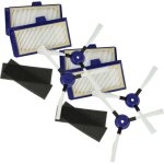 Vhbw - kit d'entretien de 12 pices compatible avec rowenta smart force extreme rr7157wh robot aspirateur ...