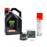 Kit entretien vidange pour bmw f 800 gs adventure de 2016 � 2018 - motul 5100 15w50 4l