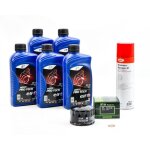 Kit entretien vidange pour bmw k 1600 gtl exclusive de 2014 � 2016 - elf moto 4 pro tech 5w40 5l
