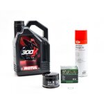 Kit entretien vidange pour bmw r 1200 gs de 2013 � 2016 - motul 300v road racing 5w40 4l