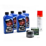 Kit entretien vidange pour bmw r 1200 gs de 2017 � 2018 - elf moto 4 pro tech 5w40 4l