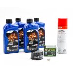 Kit entretien vidange pour bmw r 1200 gs adventure de 2010 � 2013 - elf moto 4 road 15w50 4l