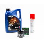 Kit entretien vidange pour ducati 916 monster s4 foggy de 2001  2003 - elf moto 4 road 10w40 4l