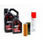 Kit entretien vidange pour ducati multistrada v4 de 2021 � 2024 - motul 300v road racing 15w50 5l
