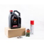 Kit entretien vidange standard pour aprilia pegaso 600 de 1985 � 1994 - motul 7100 5w40 4l