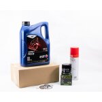 Kit entretien vidange standard pour aprilia tuono 660 de 2022 � 2024 - elf moto 4 tech 10w50 4l