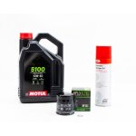 Kit entretien vidange standard pour honda gl 1500 goldwing de 1988 � 1990 - motul 5100 10w40 4l