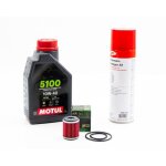 Kit entretien vidange pour yamaha mt - 125 de 2014 � 2024 - motul 5100 10w40 1l