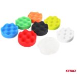 Kit d'ponges de polissage, 8 ponges de polissage + disque de 80 mm + adaptateur m14 amio - 03699