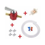 Cyclingcolors - kit essence universel 5mm - 6mm : robinet rouge + durite + filtre + collier tondeuse ... Cyclingcolors - kit essence universel 5mm - 6mm : robinet rouge + durite + filtre + collier tondeuse ...