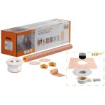 Schluter - kit d'tanchit pour douches  l'italienne avec vacuation de sol kerdi - shower - skb 120x120 ...