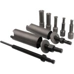 Kit d'extraction de roulements de vlo, 12 pices, outil multifonction pour la rparation de vlos et ...