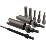 Kit d'extraction de roulements de v�lo, 12 pi�ces, outil multifonction pour la r�paration de v�los et ...