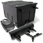 Kit filtration bassin 60000 litres 24 watts stérilisateur 70 watts pompe Kit filtration bassin 60000 litres 24 watts stérilisateur 70 watts pompe