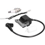 Kit de filtre � air et bougie d'allumage pour tondeuse 240r 245r 245rx 250r - kzq