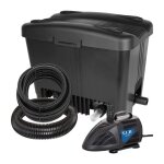 Kit de filtres de bassin tip - pour bassin de 10 000 l, uv - c 11 w, humide et sec, rcipient filtrant ...