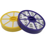 Kit de filtres hepa avant et arri�re pour aspirateur dyson dc19 dc20 dc21, filtre avant et filtre de ...
