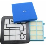 Kit de filtres lavables en mousse pour aspirateur philips power pro compact fc9331 / 09 fc9332 / 09 fc8010 ...