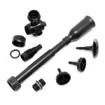 Kit de fixation 2 avec 3 buses de fontaine et accessoires - pour pompes de bassin fontaine jet d'eau ...