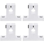 Kit de fixation pour arbre (4 pices) en alliage d'aluminium, accessoire pour rail, outil industriel ...