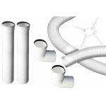 Mbm ? kit de flexibles pour chaudi�re � condensation dn 80 ? conduit de fum�e en plastique pps ? 10 m�tres ...