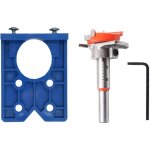 Kit de gabarit de charni�re cach� de 35 mm - gabarit de charni�re - foret de guidage pour le bois - outil ...