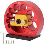 Kit de gabarit de fabricant de chevilles, 8 mm � 20 mm, r�glable, perceuse �lectrique, fraisage de chevilles, ...