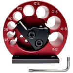 Kit de gabarit pour fabrication de chevilles, alliage d'aluminium, barre carr�e en bois, outil auxiliaire ...