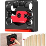 Kit de gabarit de fabricant de chevilles m�trique 8 mm � 20 mm avec lame en carbure perceuse �lectrique ...