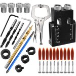 Kit de gabarit de forage de poche, kit de gabarit � vis de poche, outils du syst�me de forage locator, ...