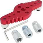 Kit de gabarit de perçage à centrage automatique, gabarit de perçage pour menuiserie 2 en 1, localisateur ... Kit de gabarit de perçage à centrage automatique, gabarit de perçage pour menuiserie 2 en 1, localisateur ...