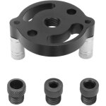 Kit de gabarit de perage vertical autocentrant pour goujons, guide de perage, poinon droit