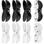 Kit de gestion des c�bles ? 6 supports et enrouleurs de c�bles ? autocollants, r�utilisables ? pour bureau, ...