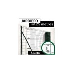 Cloture&jardin - kit grillage soudé vert 25m - jardipro - maille 100x50mm - triple lisière - 2 mètres ... Cloture&jardin - kit grillage soudé vert 25m - jardipro - maille 100x50mm - triple lisière - 2 mètres ...