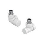 Acova - kit i robinetterie manuelle thermostatisable équerre d'angle gauche 991531 Acova - kit i robinetterie manuelle thermostatisable équerre d'angle gauche 991531