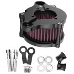 Kit d'induction d'admission de filtre à air de modification de moto durable convient pour xl 883 xl1200 ... Kit d'induction d'admission de filtre à air de modification de moto durable convient pour xl 883 xl1200 ...
