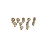 Kit injecteurs gaz naturel c00111155 pour cuisinire hotpoint ariston, indesit, scholtes whirlpool