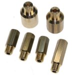 Kit d'injecteurs, gicleurs gaz naturel / gaz de ville (76x3495) four, cuisini�re brandt de dietrich, ...