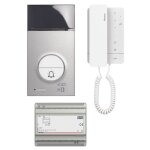 Kit d'interphone bticino classe 100a16m 2 fils unifamiliale 364231