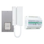 Comelit - kit d'interphone monofamilial ciao mini 2 fils kca2061a
