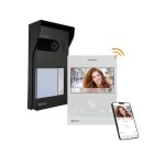 Kit interphone vido soul 1 appel avec moniteur wifi noir - evicom - gs5110 / art4w / l