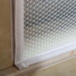 Kit d'isolation de fen�tre pour l'hiver, film fenetre isolant, rideaux isolant, couverture de fen�tre ...