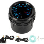 Kit de jauge turbo boost, jauge turbo boost 2 pouces 52 mm avec capteur de type pointeur 7 couleurs r�tro�clai ...