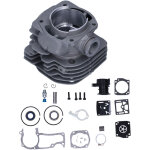 Kit de joints de piston et cylindre 52 mm adapt� aux mod�les husqvarna 372, 365, 371, 362 et 372xp