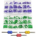 Kit de joints toriques en caoutchouc pour compresseur de climatisation de voiture 18 tailles avec outil ...