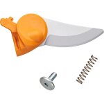 Kit lame, crou et ressort pour scateur : scateur  lame franche x - series l p961 (article no 1057175). ...