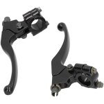 Kit levier d'embrayage, 1 paire 7 / 8 pouces 22 mm levier d'embrayage poign�e de frein levier de frein ...