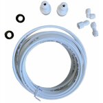 Wpro - kit lyre arrivee d'eau : tuyau (6m) + raccords ukt001 (125878 - 24338) (484000008590, c00379990) ...