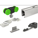 Kit ma240b 240 cm rail alu + garniture 40 kg mantion ma40b 240